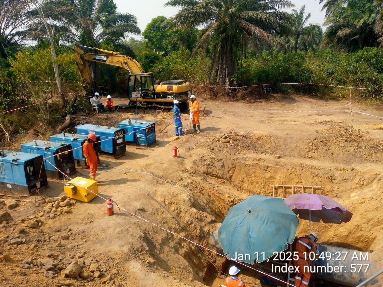 LEAK REPAIR BY FULL ENCIRCLEMENT PRESSURE CONTAINING SLEEVE (FEPCS) ON 36″ T2 NLNG PIPELINE @ ELIBRADA
